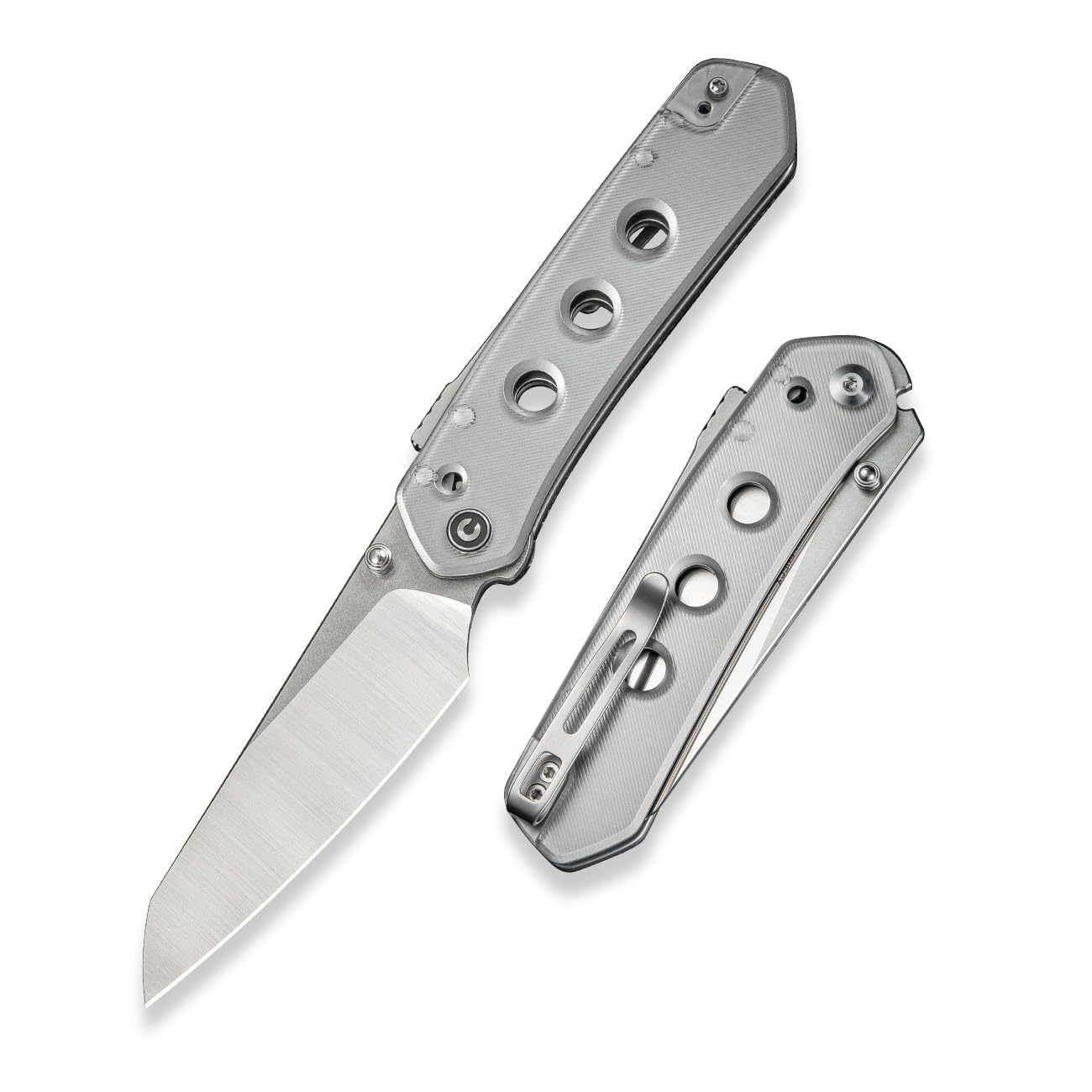 CIVIVI Vision FG Pocket Knife for EDC, Superlock Folding Knife with 3.54" Reverse Tanto